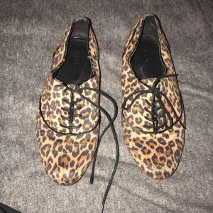 Leopard Print Oxfords